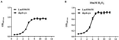 Destroying glutathione peroxidase improves the oxidative stress resistance and pathogenicity of Listeria monocytogenes